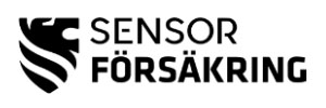 Sensor bilförsäkring